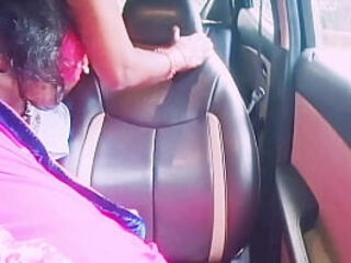Indian car sex. beautiful saree housewife with boyfriend cheating romance. Telugu dirty talks. Sex story.