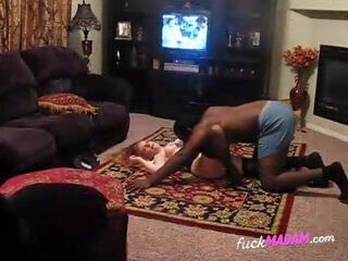 American Cougar Sally Takes a BBC Doggy-Style