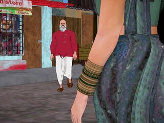 Desi Bhabhi had sex with her father in law