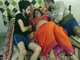 Young Boy In Indian Hot Xxx Threesome Sex! Malkin Aunty And Two Hot Sex! Clear Hindi Audio 13 Min