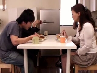 Japanese Step mom and young lover 2