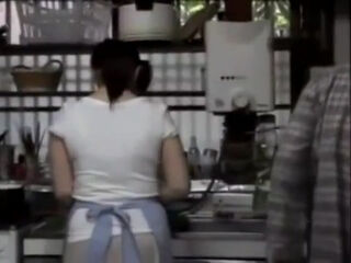 Japanese MILF wife are by her Step father in law