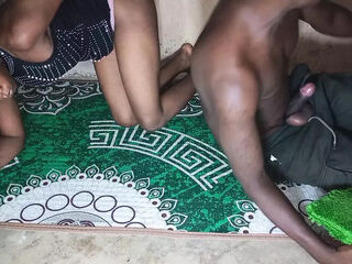 On a mission in India, an African takes advantage of his boss&#039;s daughter