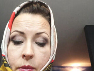 Lady in Scarf