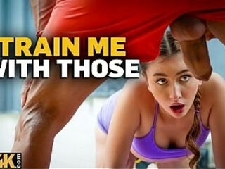 DADDY4K. My trainer had a New piece of equipment in his pants