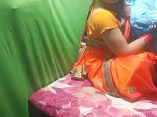 Village housewife with stepbrother in the afternoon
