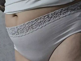Step mom in panties in step son almost caught him with hand on his dick