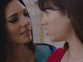 Hot Step mom seduce college girl girl