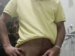 Showing new friend penis in the neighborhood and making him feel good