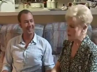 63 Year Old Granny JewellChampagne Fucks Her