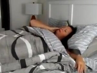 Step mom in bed