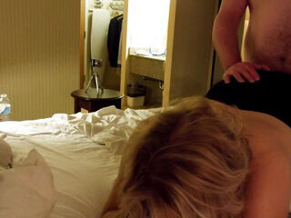 on the phone with husband