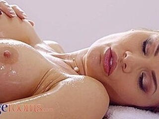 Massage Rooms Big tits Russian brunette Kitana Lure