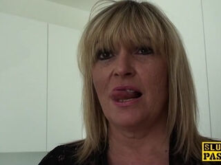 Humiliated uk granny submits to maledom