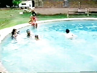 Amputee at the pool