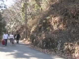 Japanese Step mom and young fall to temptation