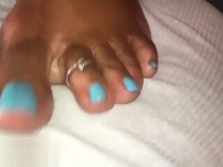 Ebnoy milf footjob amazing cumshot
