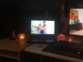 My porn setup
