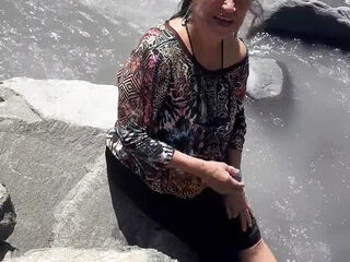 A Day in Nature! Mud Dirty Feet, Pissing in the Woods & Very Dirty Panty for Someone Special!