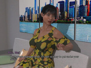 New Neighborhood - v0.4.1 - Lee grabbed Violet's boobs and came on her face