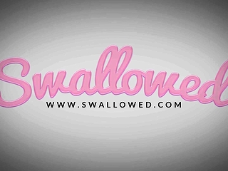 SWALLOWED Romi squirt knocker bonk coupled with blowjob