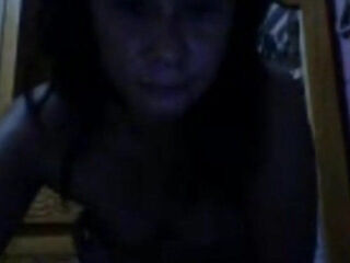 Filipina MILF Helps a Man Cum on Webcam