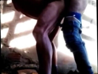 Hot Daddy Barebacks Young Lad Outdoors