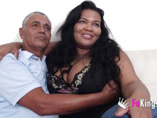 Super busty! Old man wants to show the world his love for big bottomed stepmom