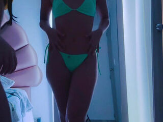 Trying on my swimsuits