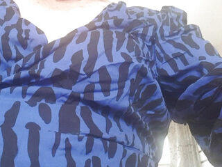 Blue dress
