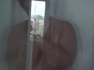 Redhead BBW Teen's Hot Shower