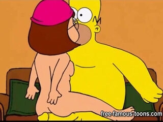 Simpsons and Griffins swingers orgy
