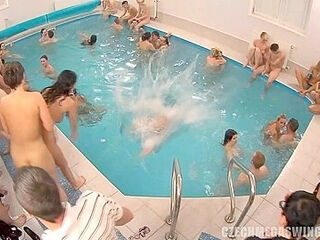The Biggest Underwater Fucking Orgy