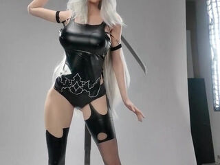 Nier Automata YORHA A2 Doll – Lifelike Silicone Fantasy Brought to Bed