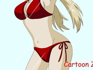 Tsunade And Her Red Bikini