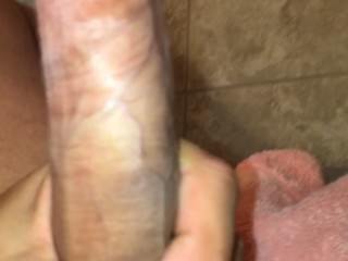 STROKING MY COCK