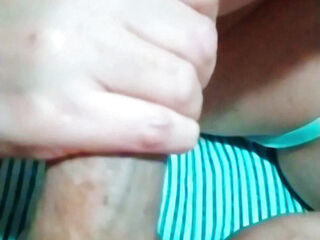 I sucked my friend's cock for a long time until he came in my mouth, then he fucked me hard