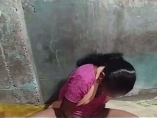 Desi village girl opened her salwar suit and started fucking by inserting her penis and long dick into her pussy simultaneously, Hindi audio Claire Va