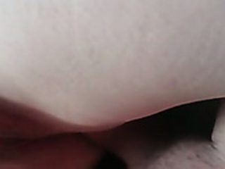 Shagging my sexy wife in her ass in a missionary position