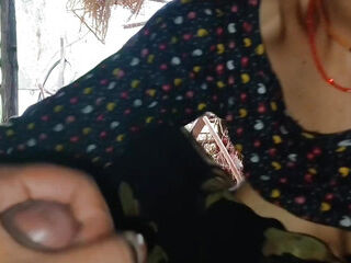 Cream in mouth