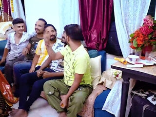 Desi Horny Step Mom Teaches Her Step Daughter How to Fuck for Very 1st Time with Desi Style GangBang Full Movie